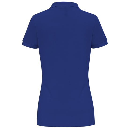 Asquith & Fox Womens/Ladies Plain Short Sleeve Polo Shirt (Royal) - Image 2