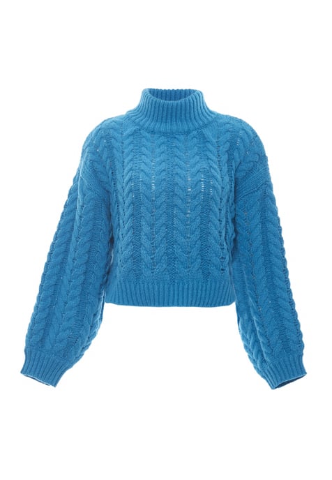 Mymo Jumper Dames turkoois - Image 1