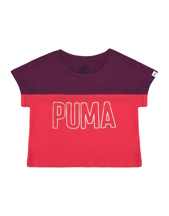 TOPWEAR Puma Garnet Girl Cotton