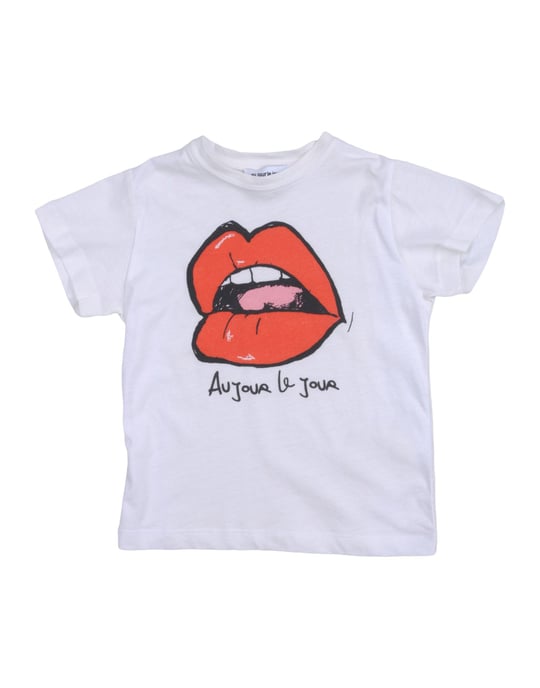 TOPWEAR Au Jour Le Jour White Girl Cotton