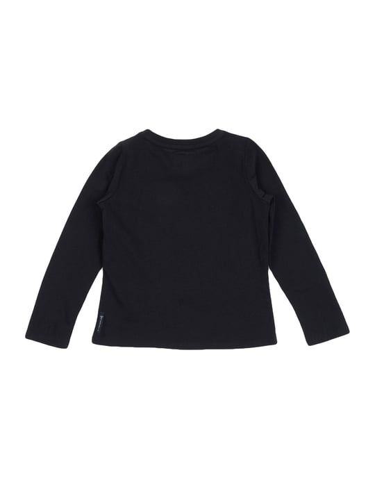 TOPWEAR Armani Junior Black Girl Cotton