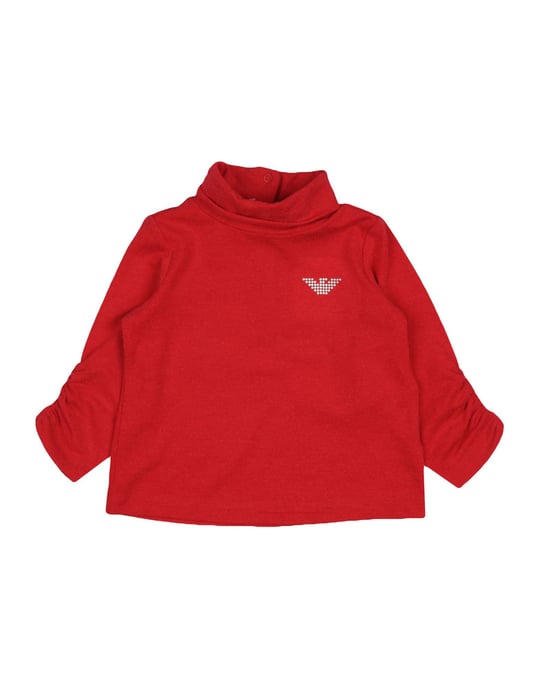 TOPWEAR Armani Junior White Girl Viscose