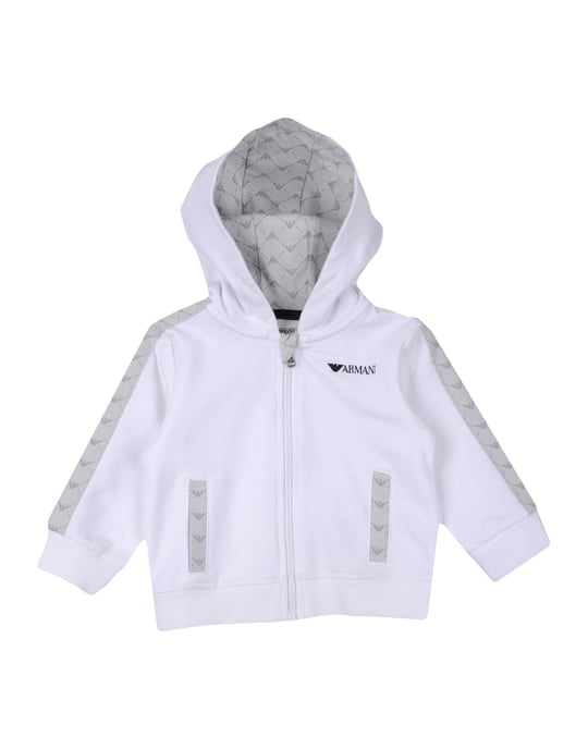 TOPWEAR Armani Junior White Boy Cotton