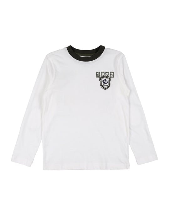 TOPWEAR Armani Junior White Boy Cotton