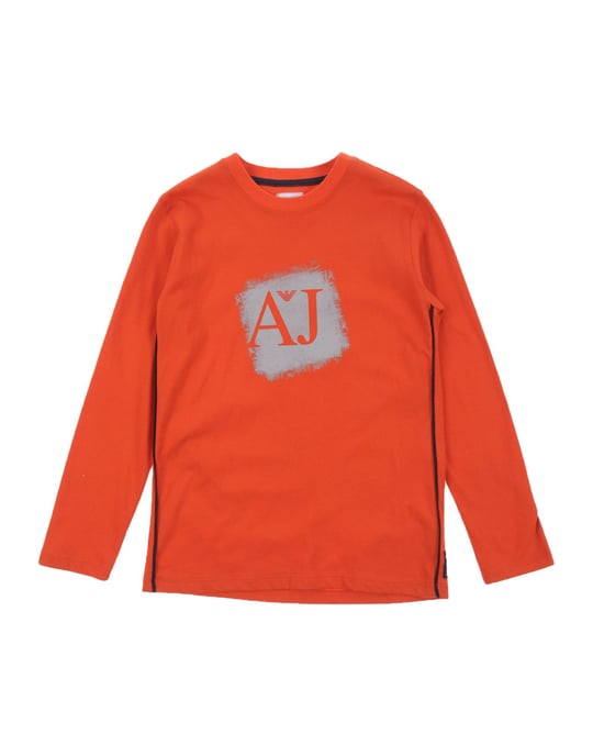 TOPWEAR Armani Junior Maroon Boy Cotton