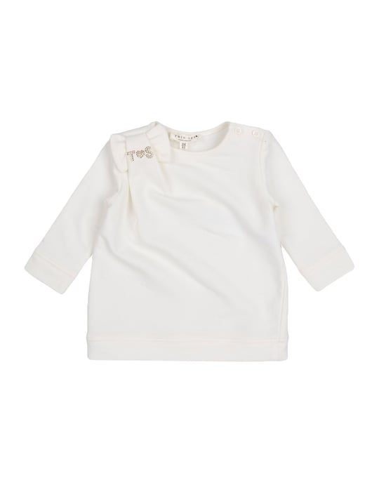 TOPWEAR Twinset Ivory Girl Cotton