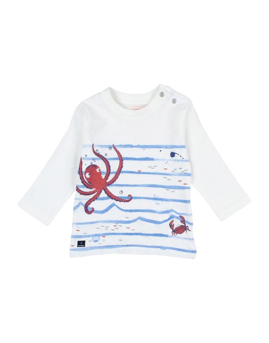 TOPWEAR Catimini Ivory Boy Cotton