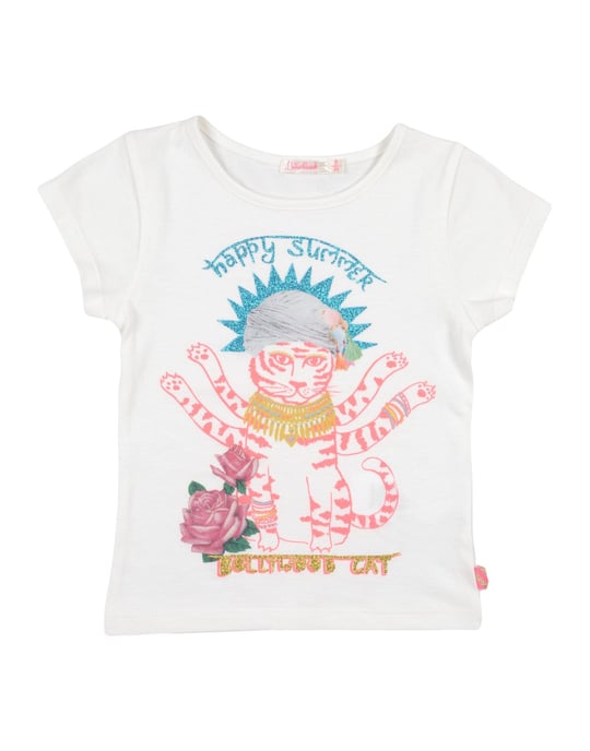 TOPWEAR Billieblush White Girl Cotton