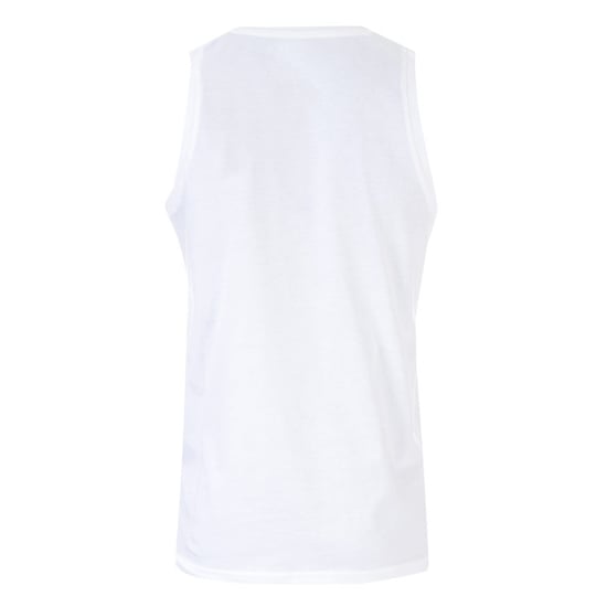Men's Jack Jones Langmore Tank Logo Vest in White