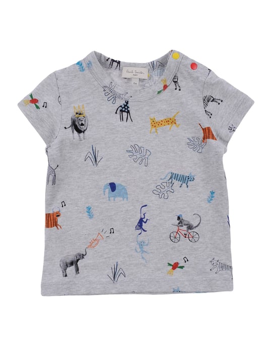 TOPWEAR Paul Smith Grey Boy Cotton