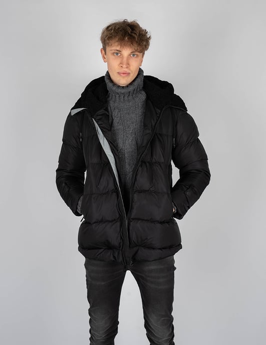 Xagon Man Jacket Samir Men's Black - Image 1