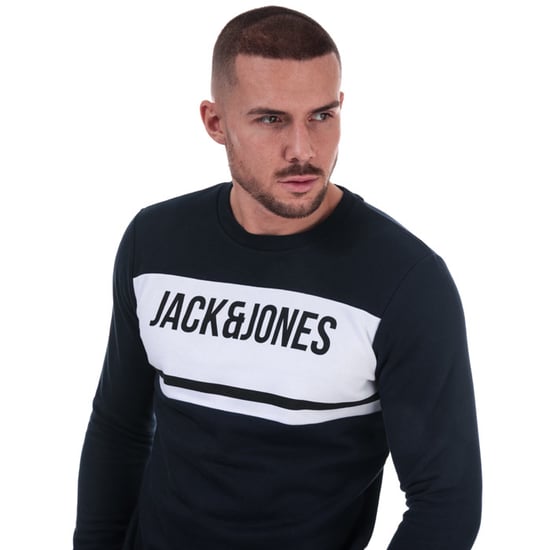 Men's Jack Jones Bonds Comfort Fit Tracksuit in Navy