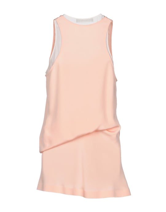 Cedric Charlier Light Pink Silk Vest Top