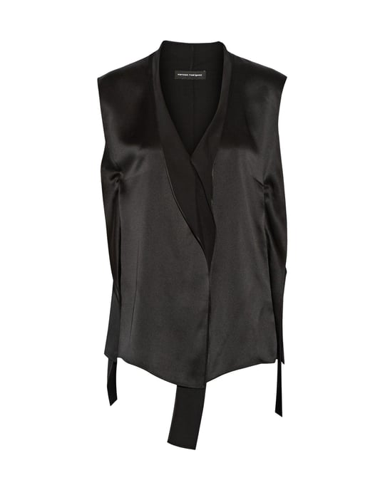 Narciso Rodriguez Woman Tops Black Silk