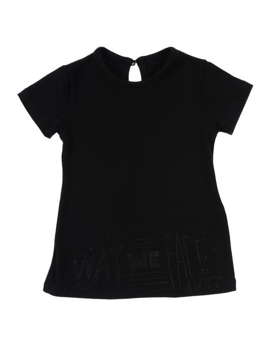 TOPWEAR Girl Gas Black Polyester
