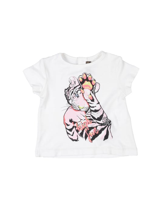 Roberto Cavalli Junior Ivory T-shirt