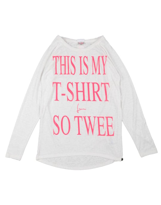 TOPWEAR Girl So Twee By Miss Grant White Polyester