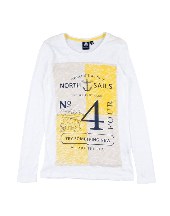 TOPWEAR Girl North Sails Yellow Cotton