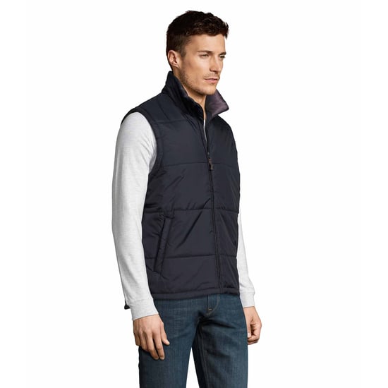 SOLS Warm Unisex Gewatteerd Bodywarmer Jasje (Marine) - Image 4