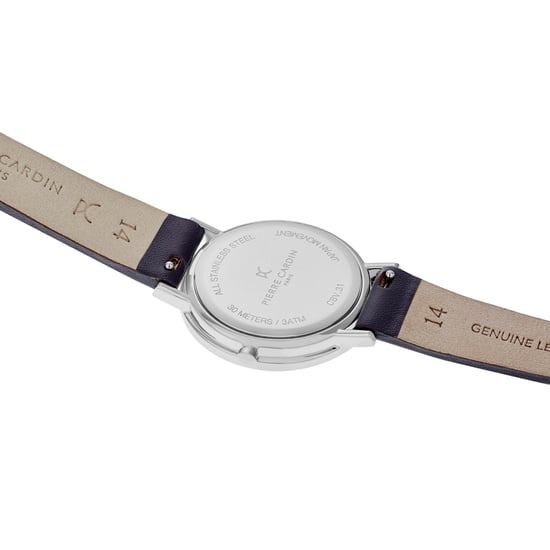 Pierre Cardin Belleville Pc Monogram Women's Purple Watch CBV.1507