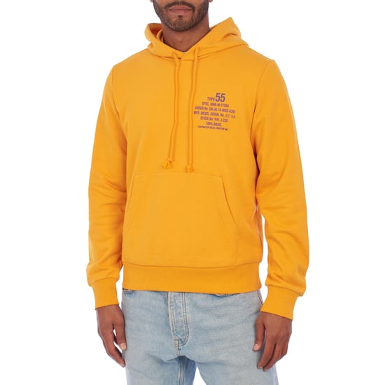 A06500-00HAYT Men's Printed Hooded Sweatshirt - Image 1