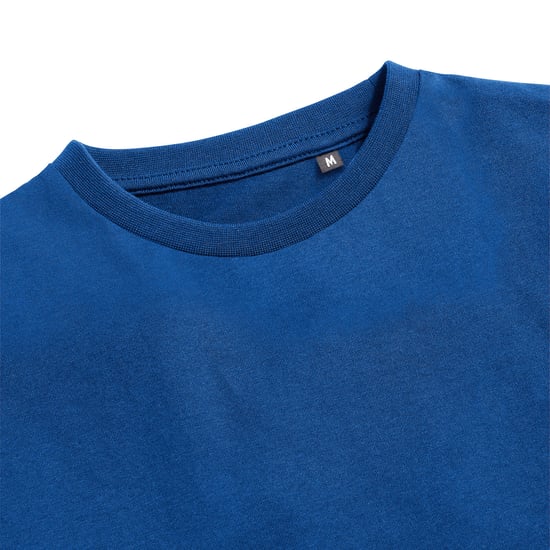 Russell Childrens/Kids Organic Short-Sleeved T-Shirt (Bright Royal Blue) - Image 5