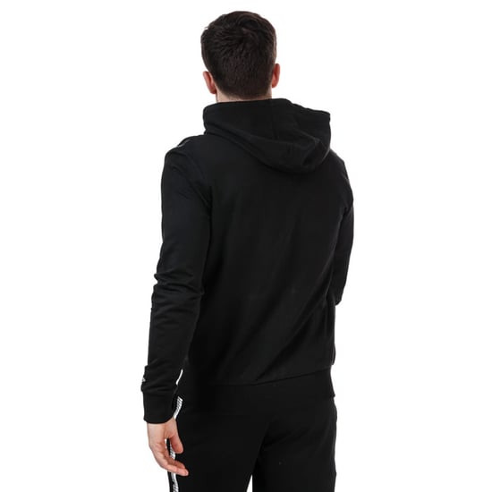 Men's New Era Big Logo Chicago Bulls Zip Hoodie in Black