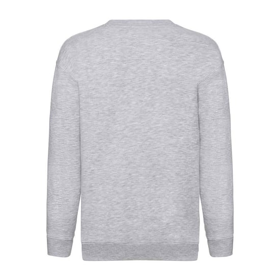 Fruit of the Loom Sweatshirt met Drop Shoulder voor Kinderen/Kinderen (Heide Grijs) - Image 2