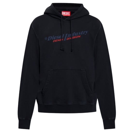 Diesel Industry Denim Division Design Svart Hoodie - Image 1