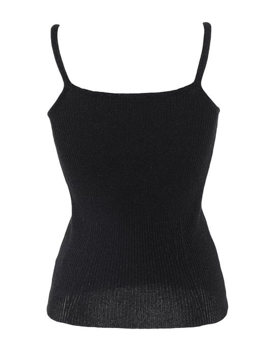 Nenette Black Stretch Camisole