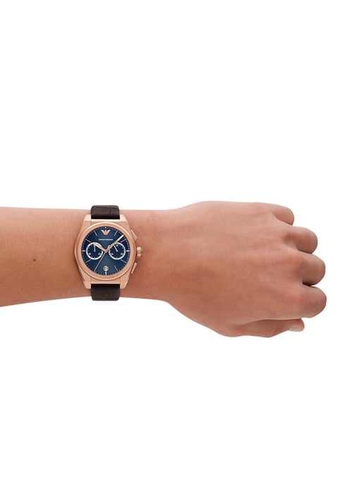 Emporio Armani Federico Heren Horloge Bruin AR11563 - Image 4