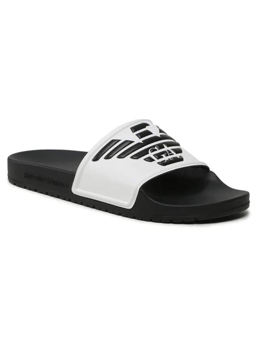 Emporio Armani herenslippers met adelaarsmotief - Image 1