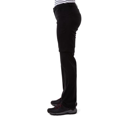 Craghoppers Dames/dames Kiwi Pro II Cabrio-broek (Zwart) - Image 3