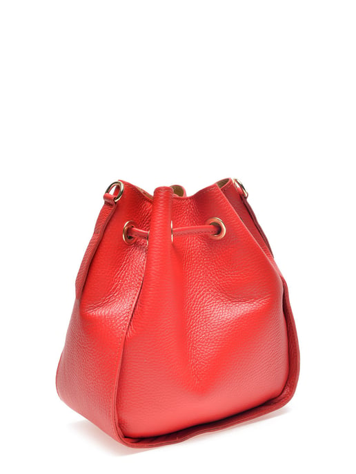 Carla Ferreri SS22 CF 1400 Red Leather Bag - Image 2