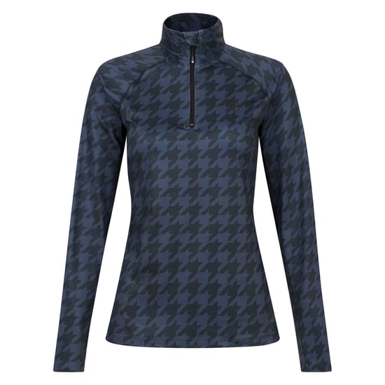 Dare 2B Dames/Dames Divulge Dogtooth Core Stretch Midlayer (Zwart) - Image 1