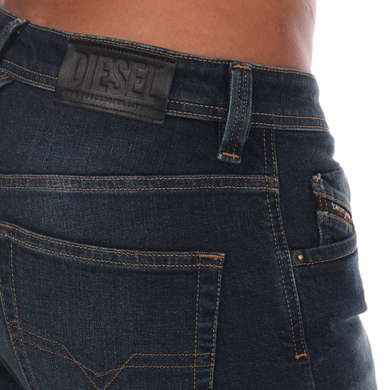 Men's Diesel LARKEE-X Straight Jeans in Denim - Image 3