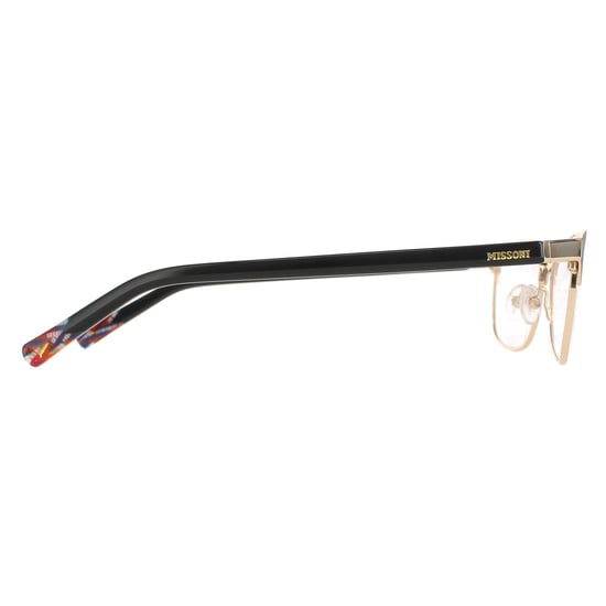 Missoni Semi Rimless Womens Black Glasses