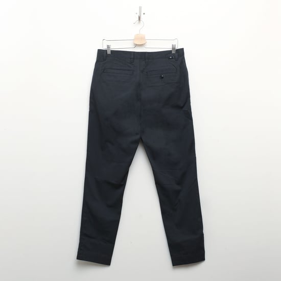 Men's Ted Baker Camburn Regular Fit Trousers in Navy - Image 2