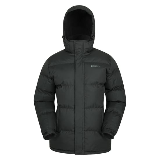 Mountain Warehouse Snow Vadderad jacka för herrar (Svart) - Image 1
