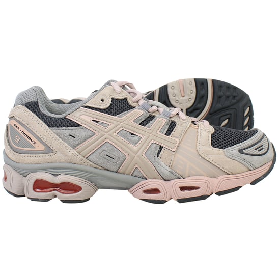 Asics Gel-Nimbus 9 Mens Grey Trainers - Image 5