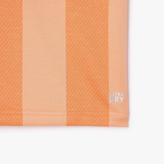 Boy's Lacoste Juniors Roland-Garros Edition Polo Shirt in Orange