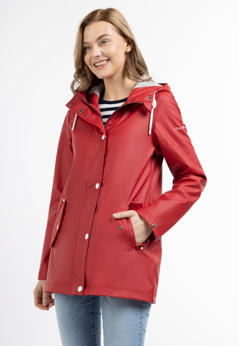 Dreimaster Regenjas Dames rood - Image 2