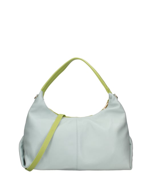 Roberta Rossi Shoulder Bag Women GREEN AND CELESTIAL