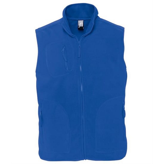 SOLS Volwassen uniseks fleece vest van Noorwegen (Koningsblauw) - Image 1