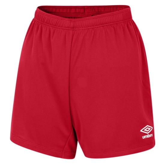 Umbro Womens/Ladies Club Logo Shorts (Vermillion) - Image 1