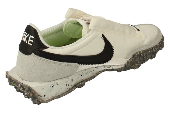 Nike Waffle Racer Crater Womens White Trainers - Image 3