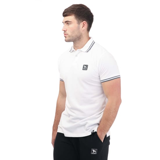 Men's One True Saxon Dixon Polo Shirt in White - Image 1