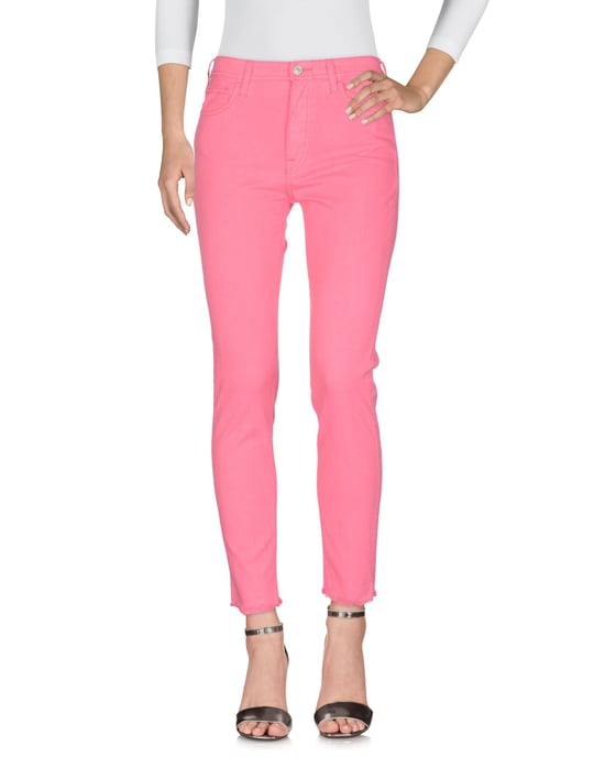 Cycle Pink Cotton Slim Fit Jeans