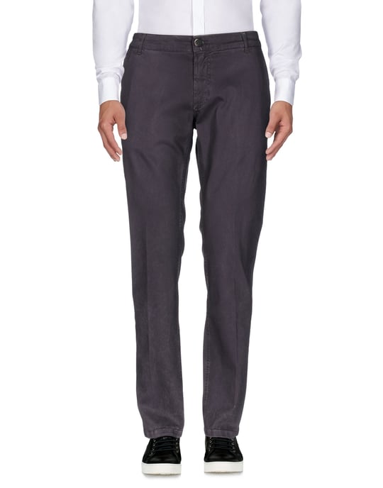 TROUSERS Entre Amis Deep purple Man Cotton