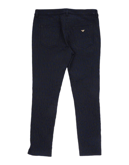 TROUSERS Armani Junior Dark blue Girl Polyester